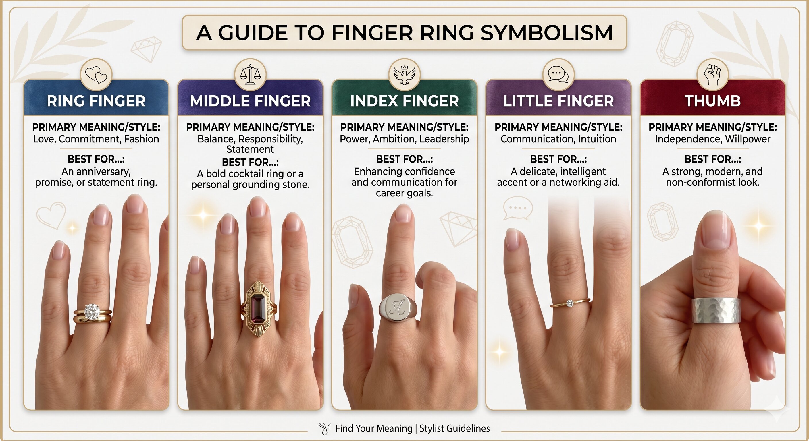 A guide to finger ring symbolism